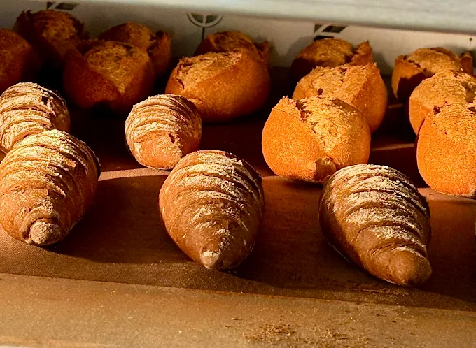 Détail mini-pains et fougasses